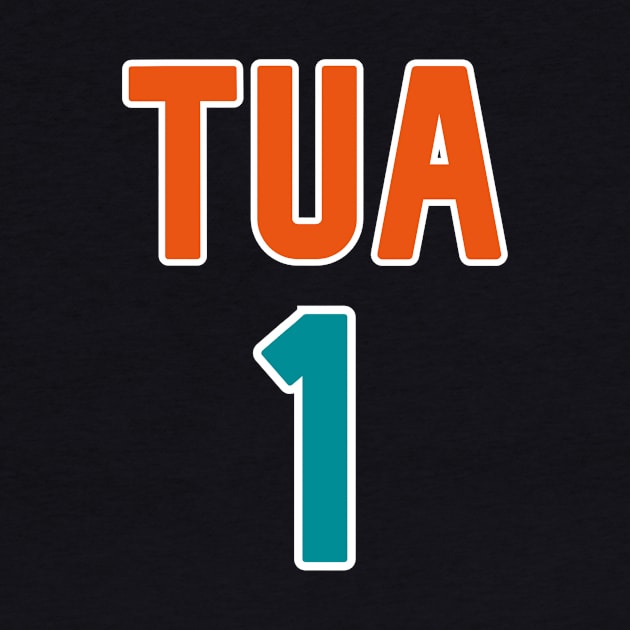 Tua - Miami Dolphins by Pretty Good Shirts